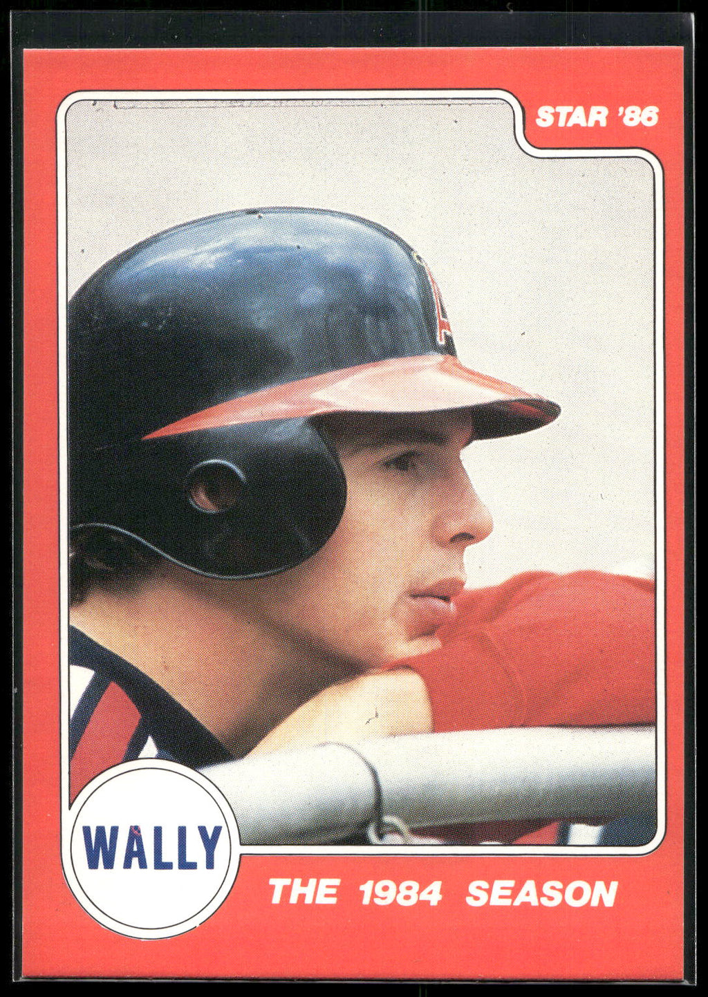 1986 Star Wally Joyner #4 Wally Joyner