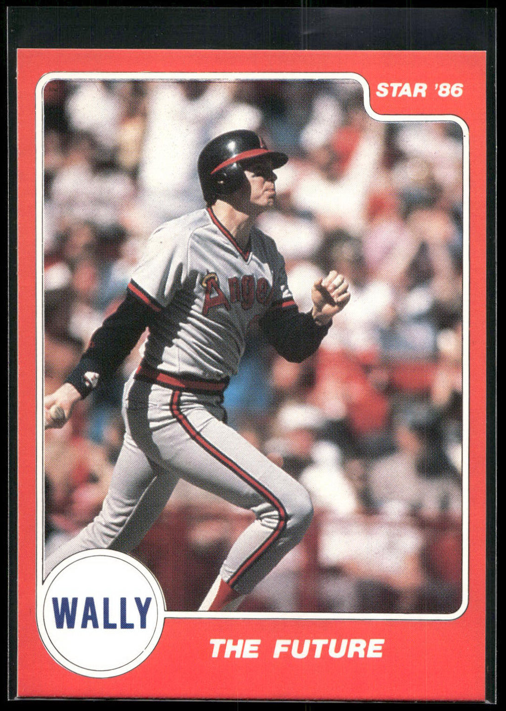1986 Star Wally Joyner #7 Wally Joyner