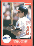1986 Star Wally Joyner #NNO Wally Joyner