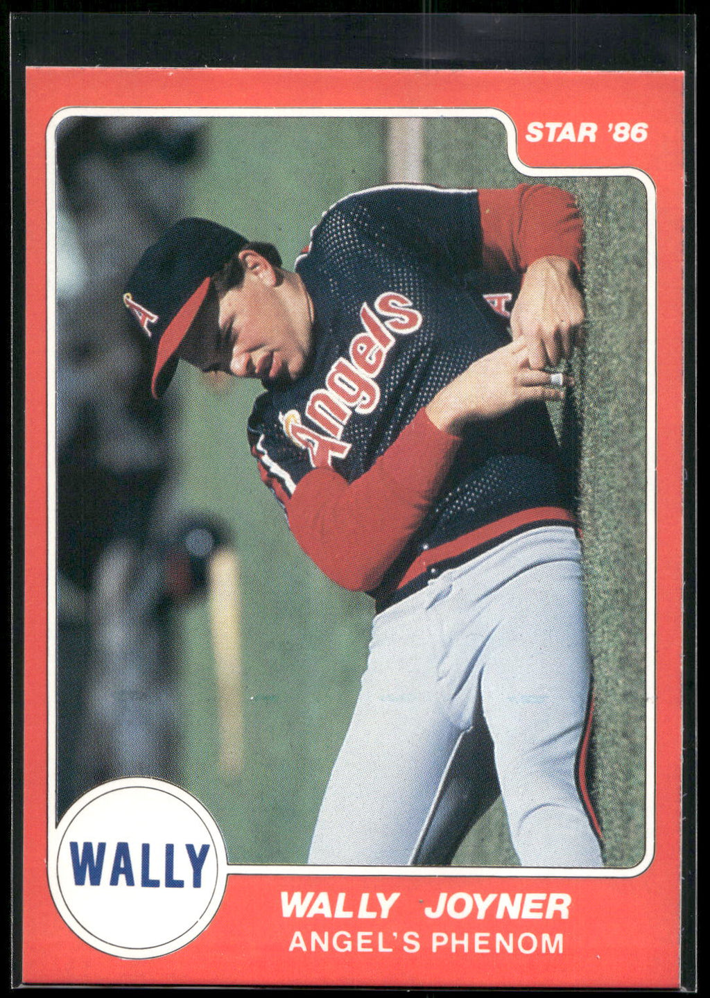 1986 Star Wally Joyner #NNO Wally Joyner