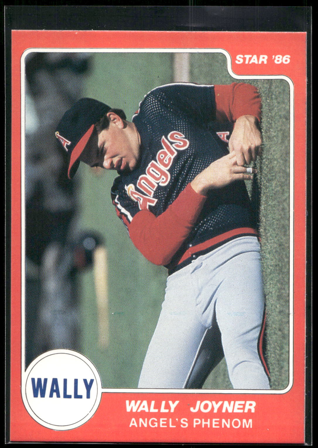 1986 Star Wally Joyner #NNO Wally Joyner