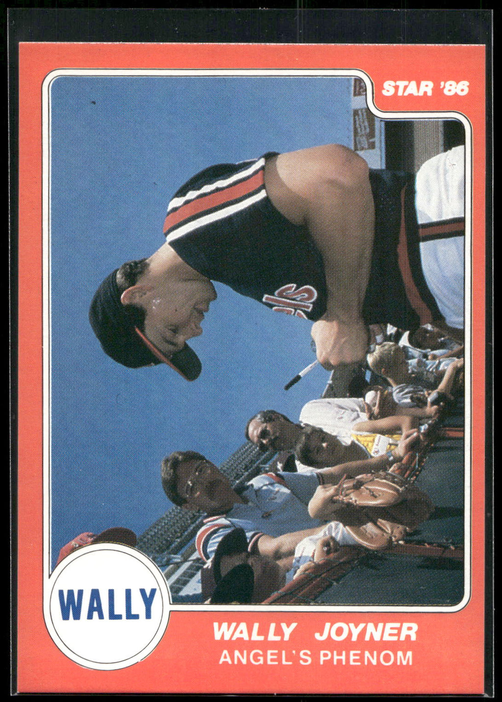 1986 Star Wally Joyner #NNO Wally Joyner