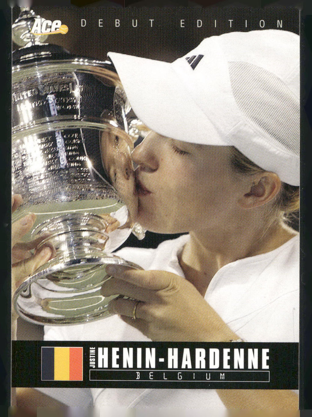 2005 Ace Authentic Debut Edition #04 Justine Henin-Hardenne