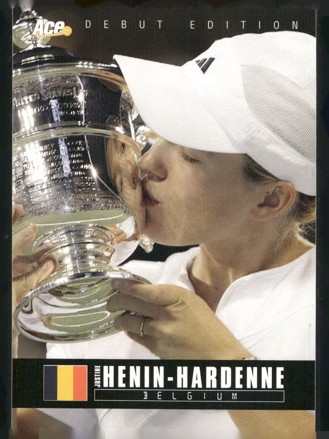 2005 Ace Authentic Debut Edition #04 Justine Henin-Hardenne