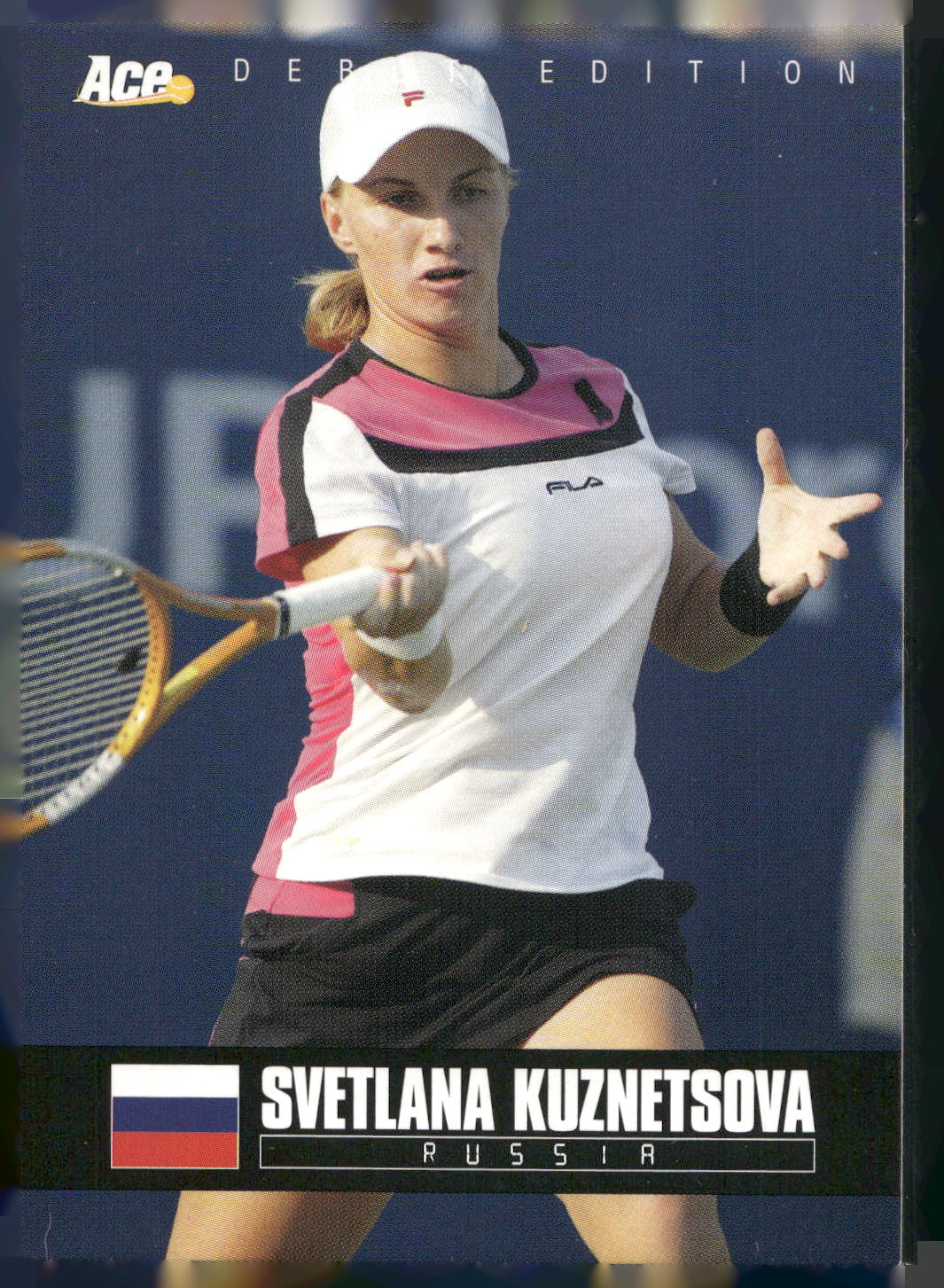 2005 Ace Authentic Debut Edition #07 Svetlana Kuznetsova