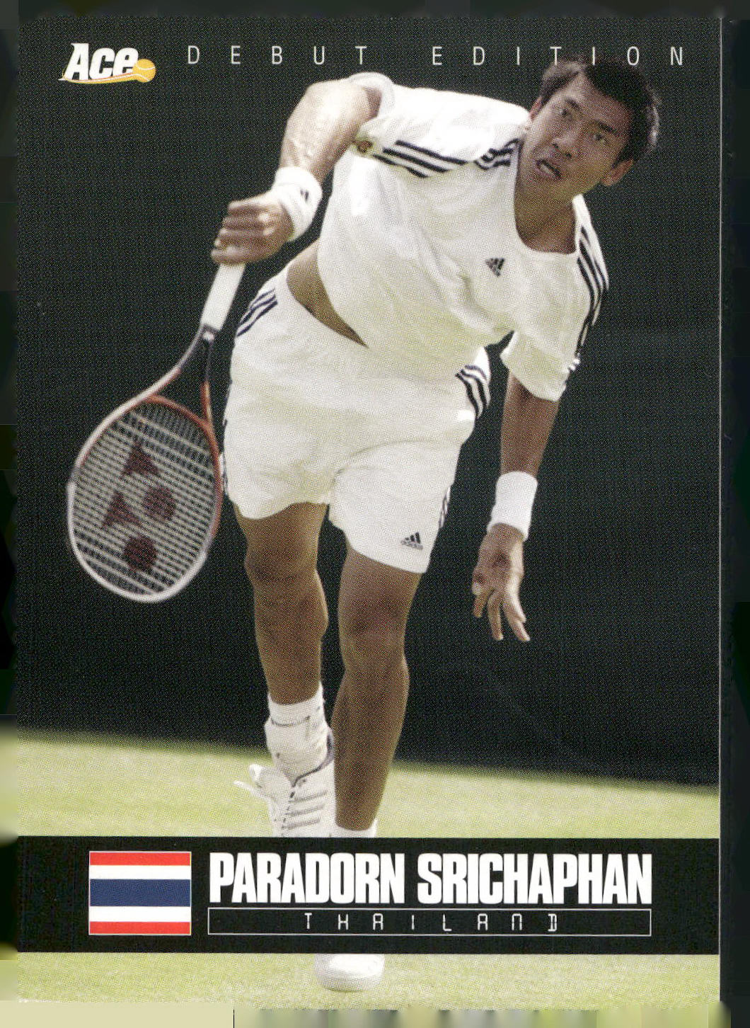 2005 Ace Authentic Debut Edition #08 Paradorn Srichaphan