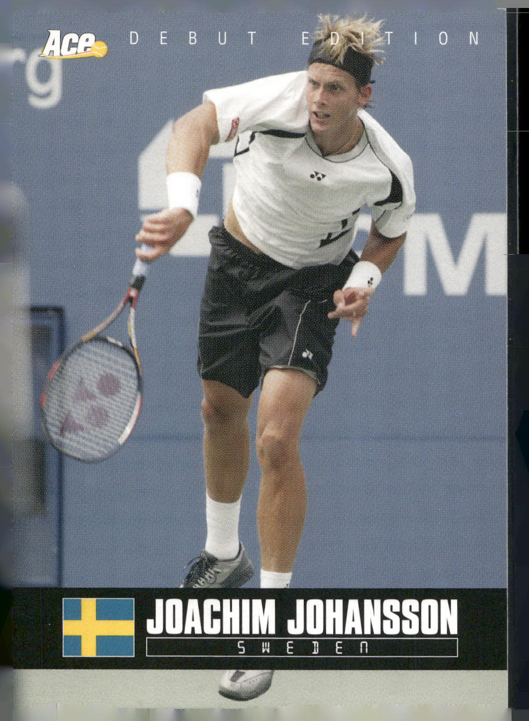 2005 Ace Authentic Debut Edition #09 Joachim Johansson
