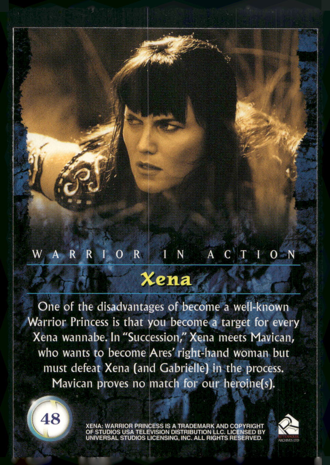 2001 Rittenhouse Xena Seasons 4 & 5 #48