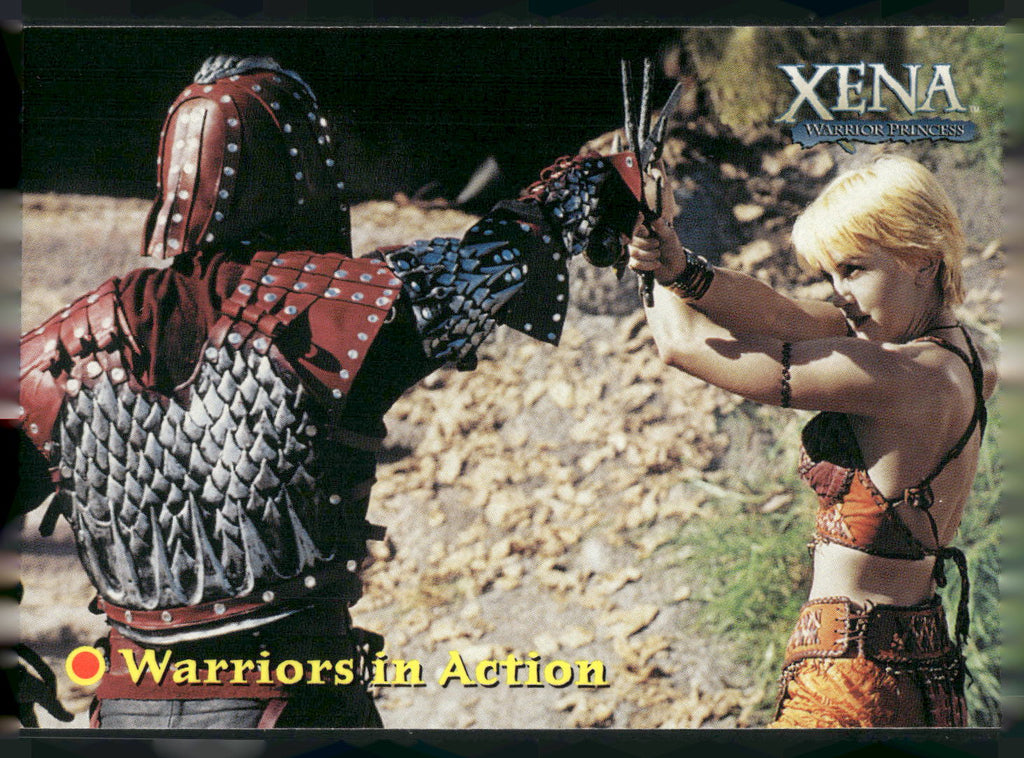 2001 Rittenhouse Xena Seasons 4 & 5 #55 With Xena pregnant,