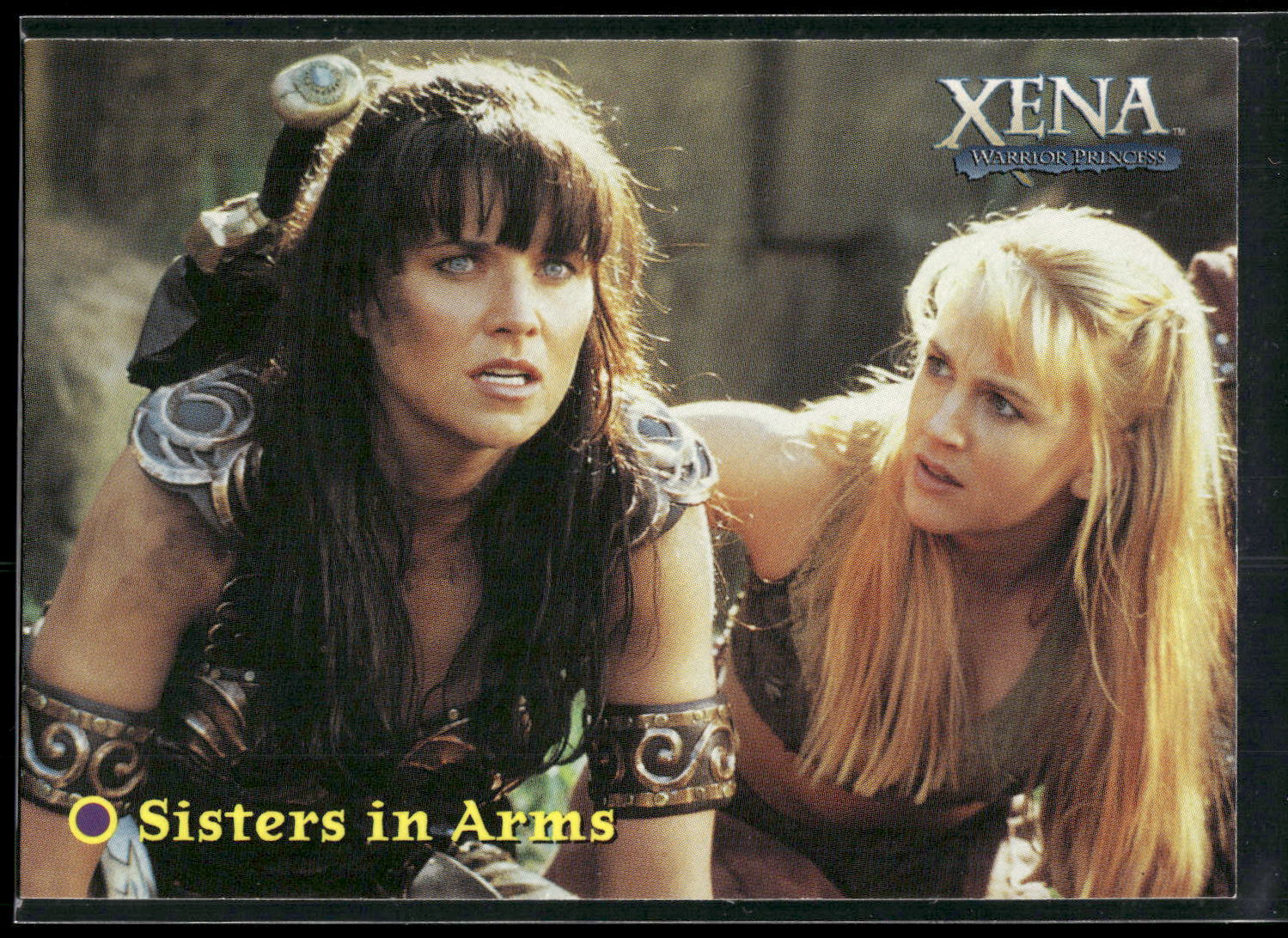 2001 Rittenhouse Xena Seasons 4 & 5 #67 Xena and Gabrielle