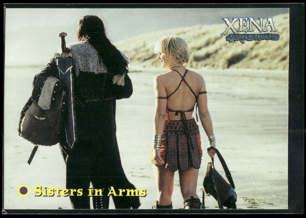 2001 Rittenhouse Xena Seasons 4 & 5 #72 It's not easy beaing friends with Xena