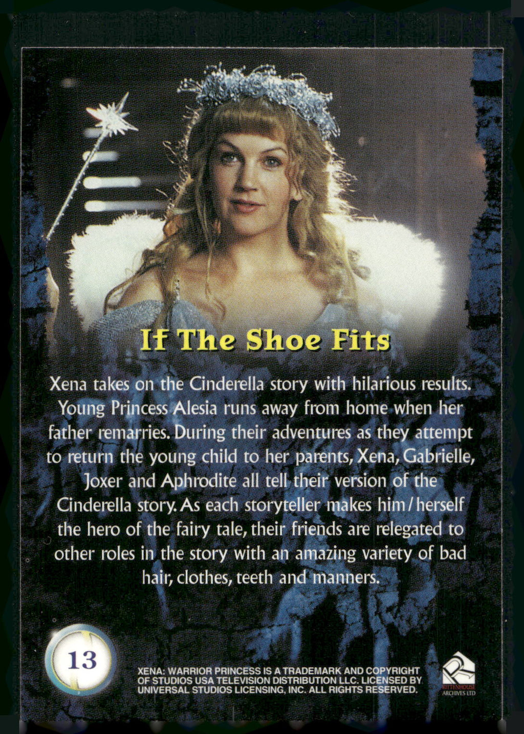 2001 Rittenhouse Xena Seasons 4 & 5 #13 If the Shoe Fits