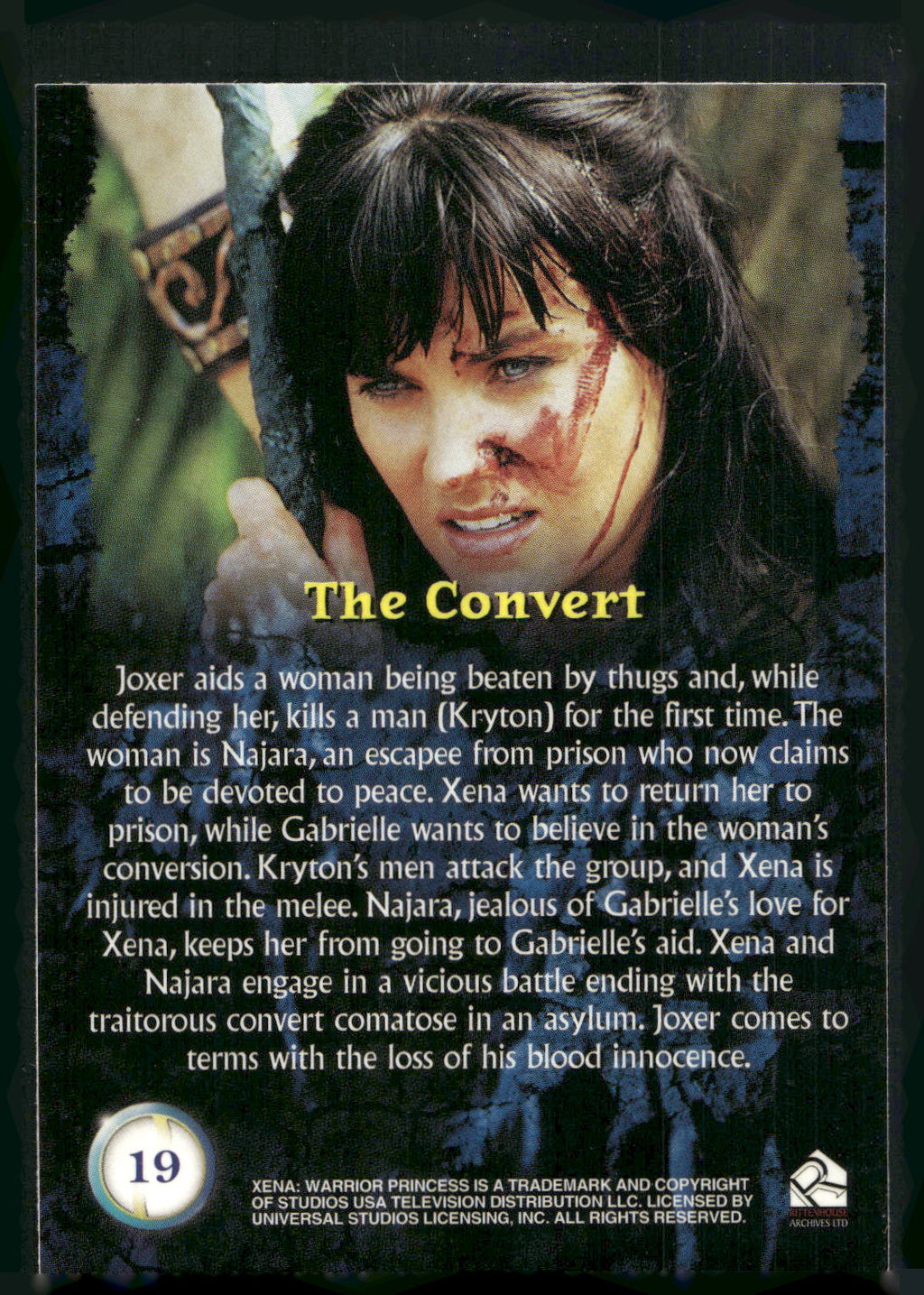2001 Rittenhouse Xena Seasons 4 & 5 #19 The Convert