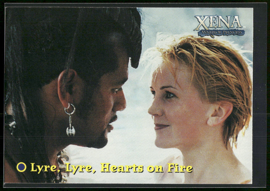 2001 Rittenhouse Xena Seasons 4 & 5 #33 Lyre, Lyre, Hearts on Fire