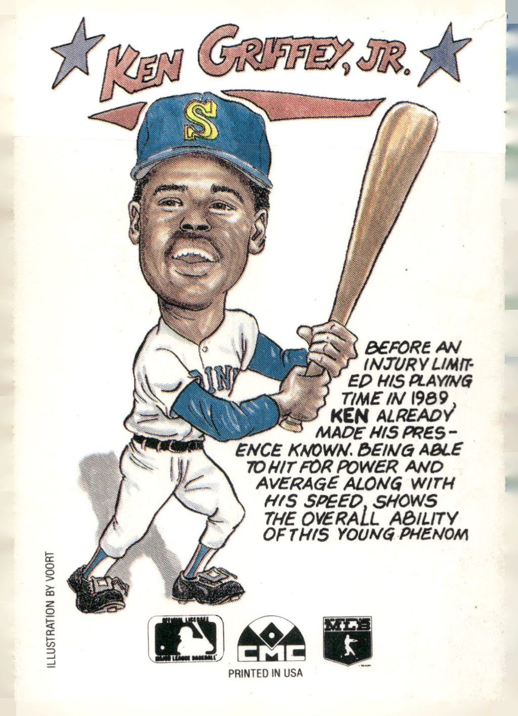 1990 Collect-A-Books #3 Ken Griffey Jr.