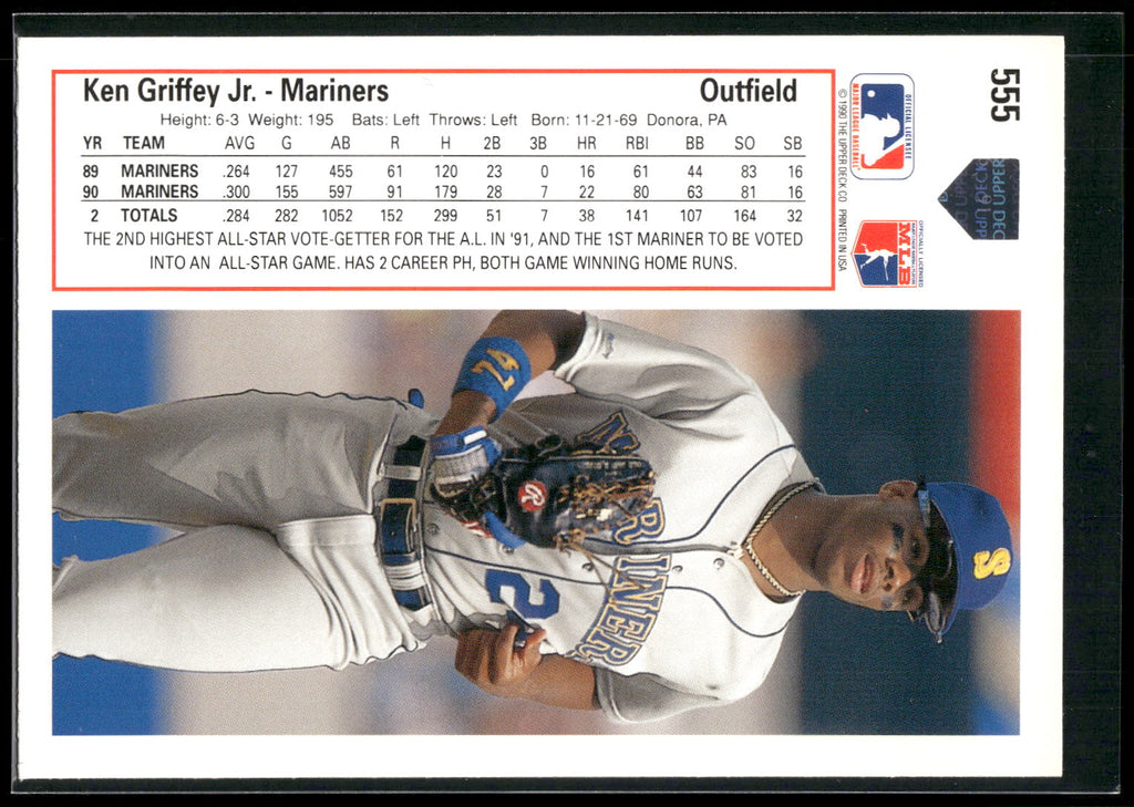 1991 Upper Deck #555 Ken Griffey Jr.