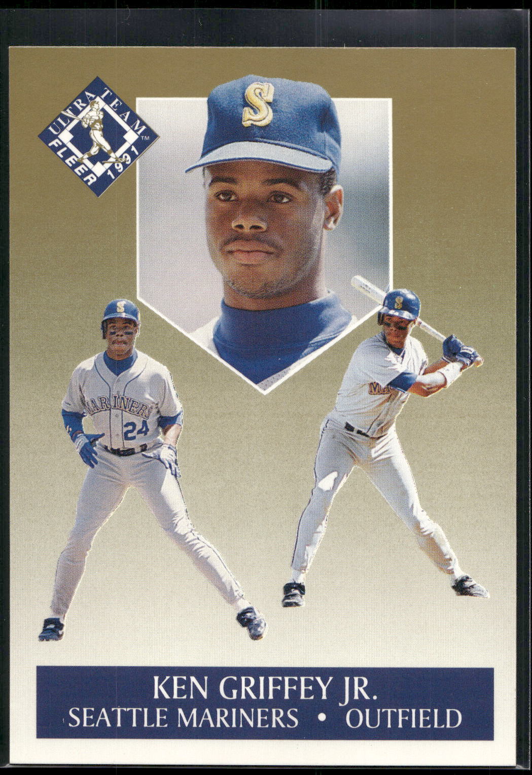 1991 Ultra #4 Ken Griffey Jr. Ultra Team (Ultra Gold)