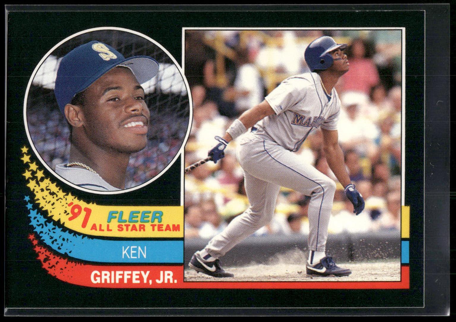 1991 Fleer #7 Ken Griffey, Jr. '91 Fleer All-Star Team
