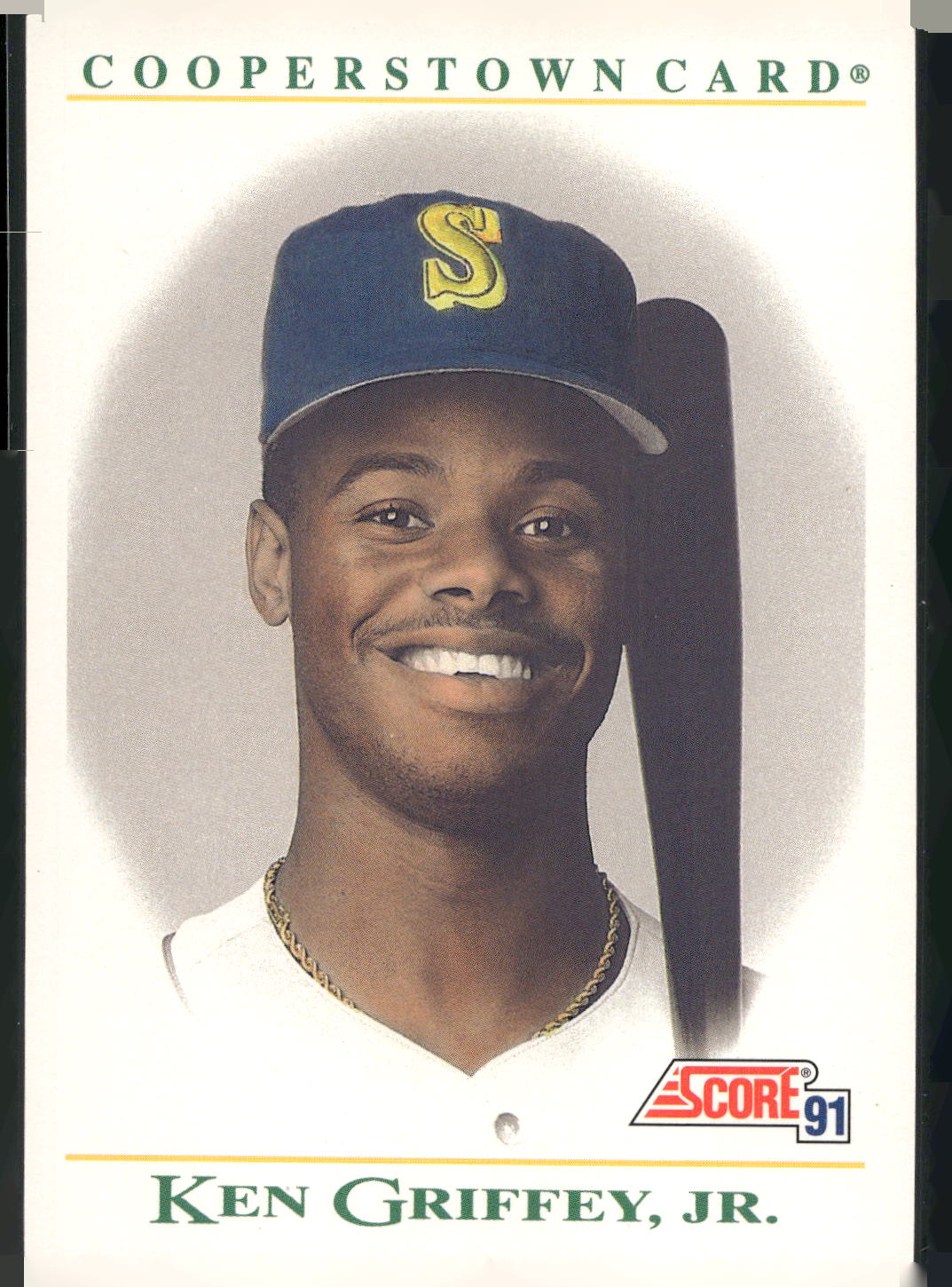 1991 Score #B3 Ken Griffey Jr. Cooperstown