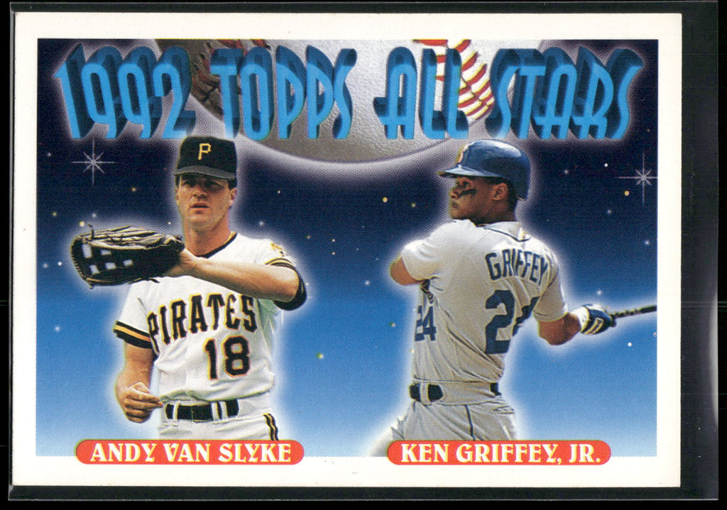 1993 Topps #405 Andy Van Slyke / Ken Griffey Jr.