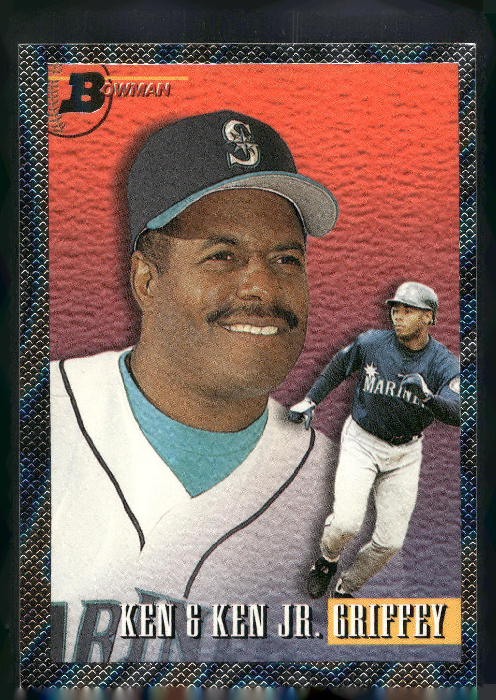 1993 Bowman #703 Ken Griffey / Ken Griffey, Jr. F&amp;S, FOIL