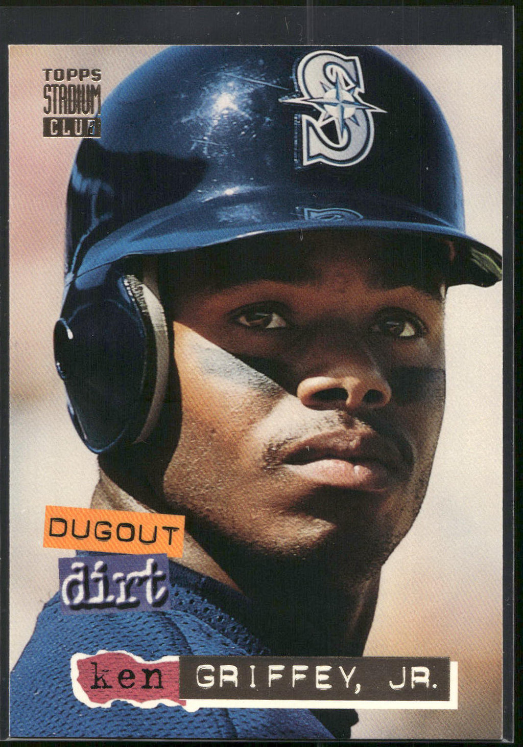 1994 Stadium Club #7 Ken Griffey, Jr. Dugout Dirt
