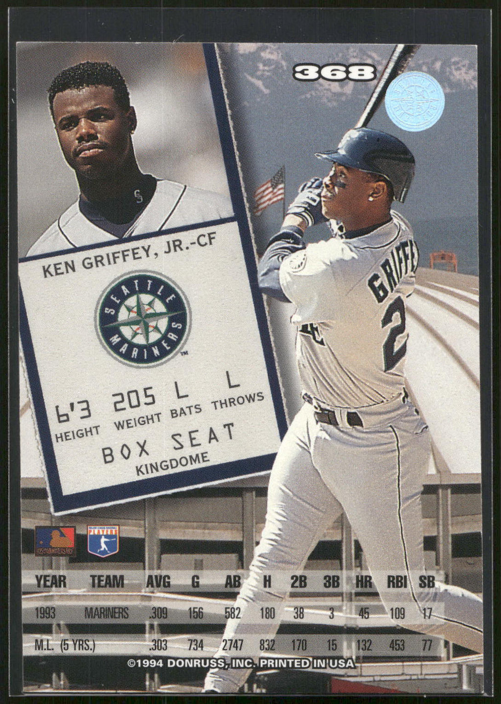 1994 Leaf #368 Ken Griffey Jr.