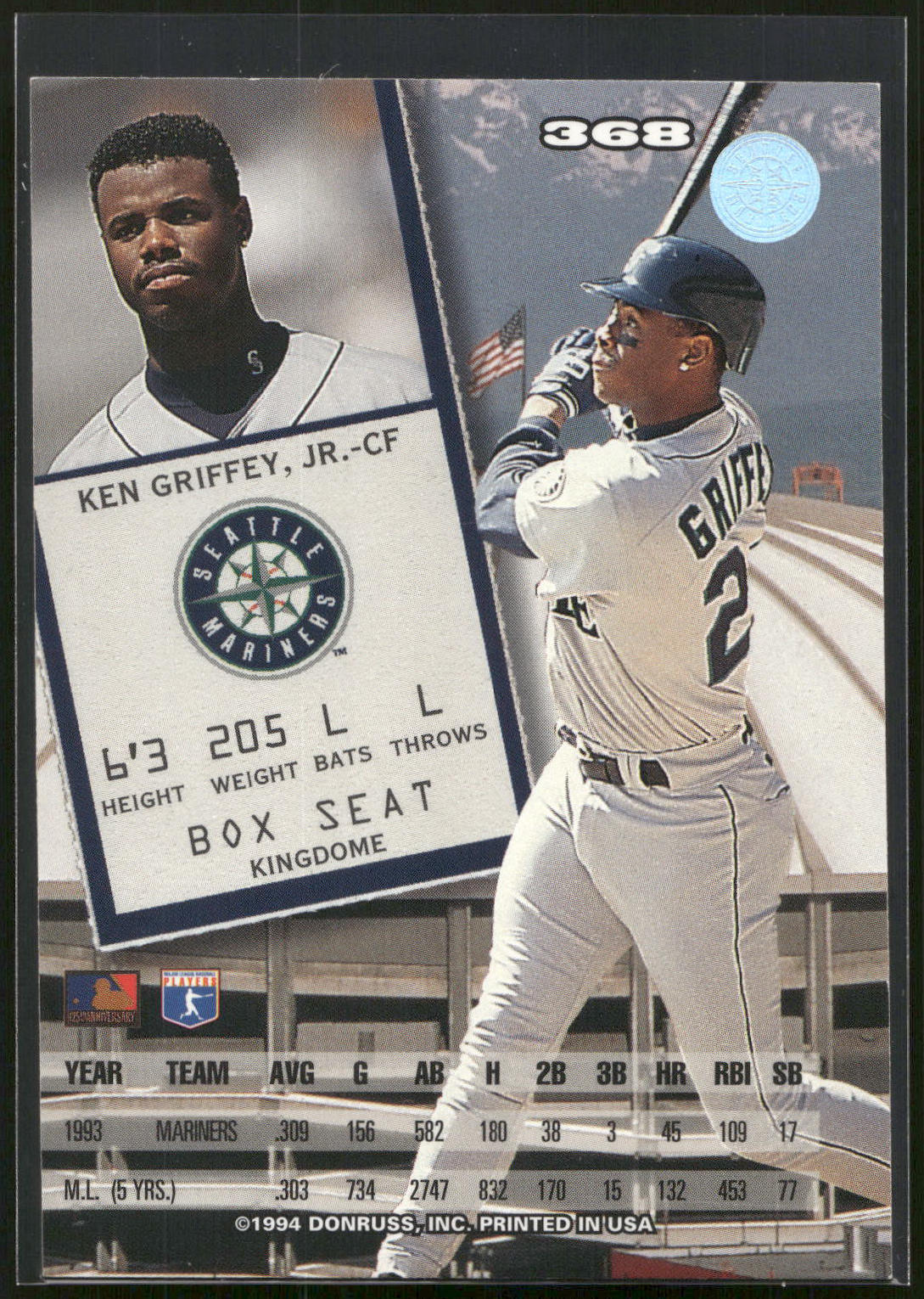 1994 Leaf #368 Ken Griffey Jr.