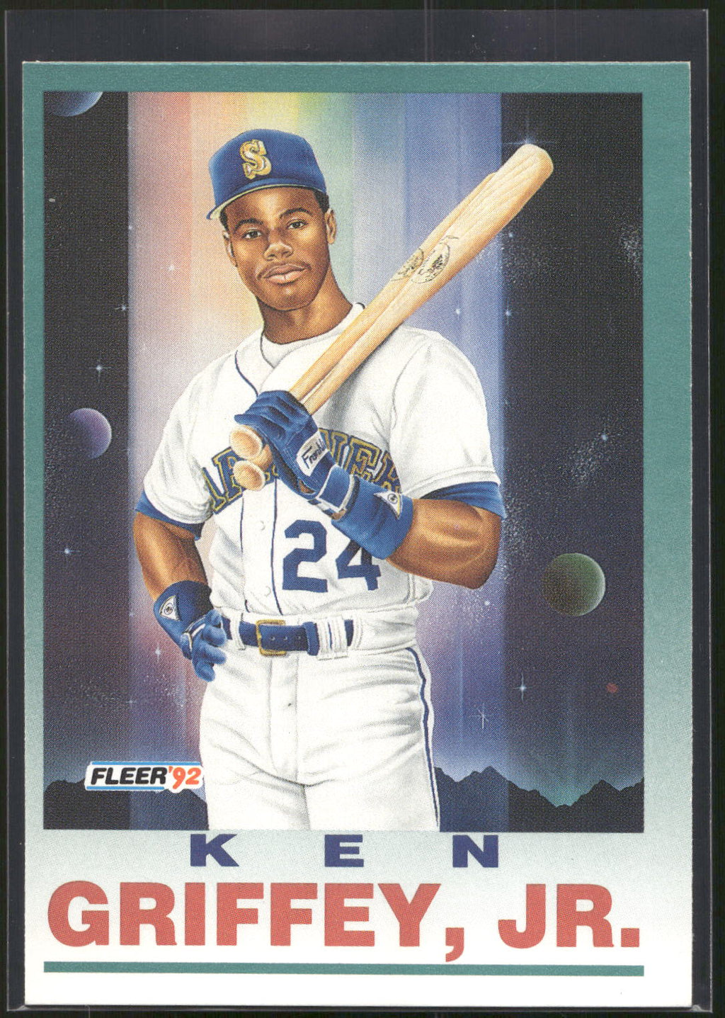 1992 Fleer #709 Ken Griffey, Jr.