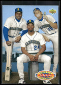 1993 Upper Deck #55 (Ken Griffey Jr. / Jay Buhner / Kevin Mitchell)