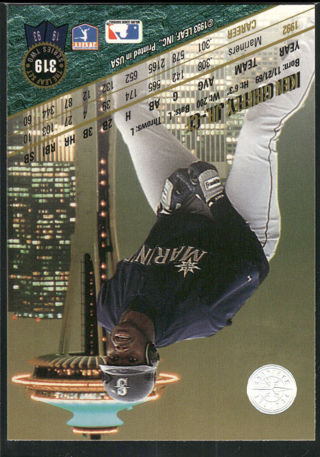 1993 Leaf #319 Ken Griffey, Jr.