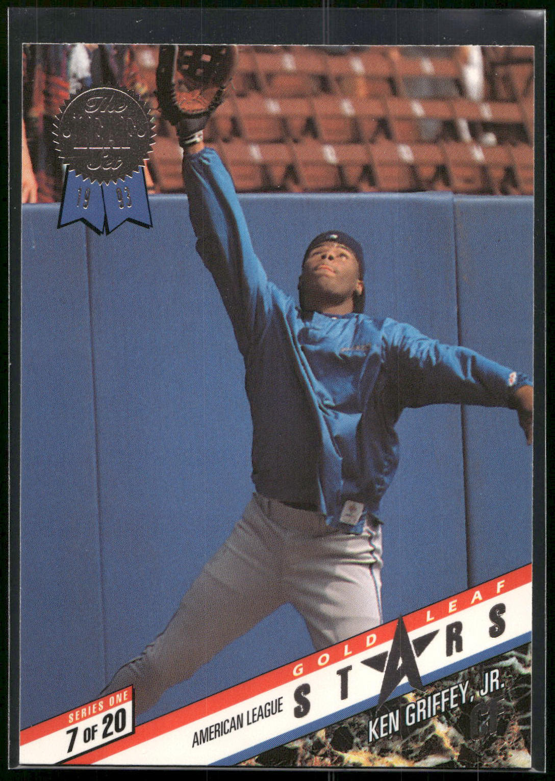 1993 Leaf #7 Ken Griffey, Jr. / Andy Van Slyke Gold Leaf All-Stars