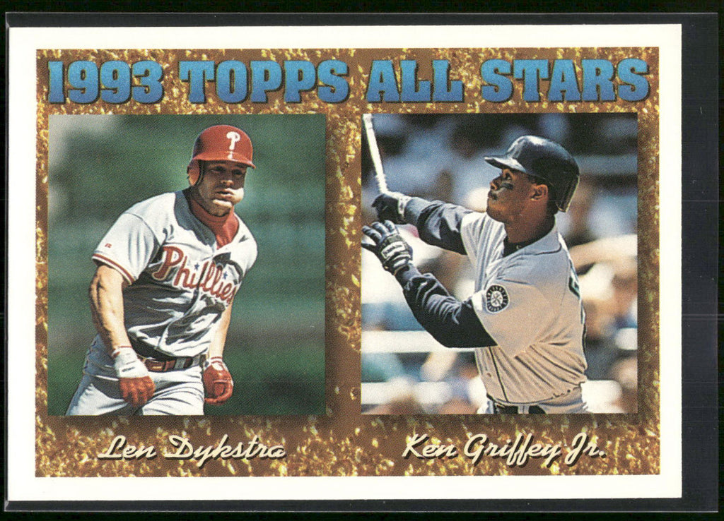 1994 Topps #388 Len Dykstra / Ken Griffey, Jr.