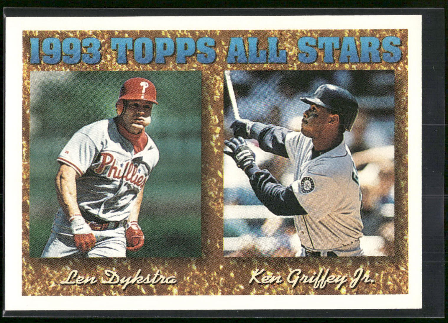 1994 Topps #388 Len Dykstra / Ken Griffey, Jr.