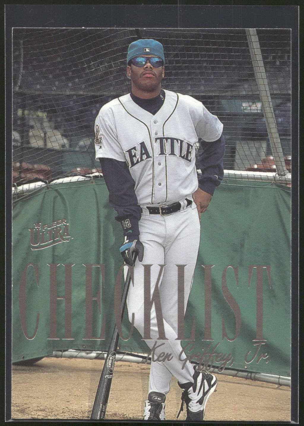 1996 Ultra #4 Ken Griffey, Jr. Checklists (Series One)