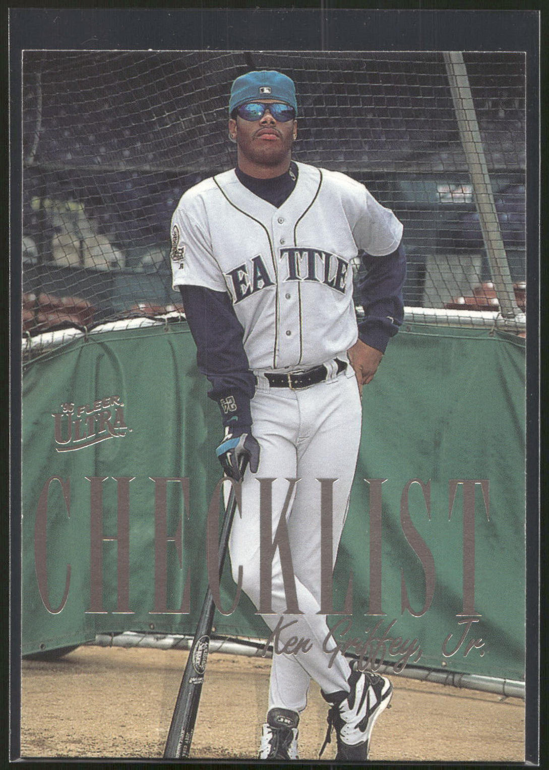 1996 Ultra #4 Ken Griffey, Jr. Checklists (Series One)