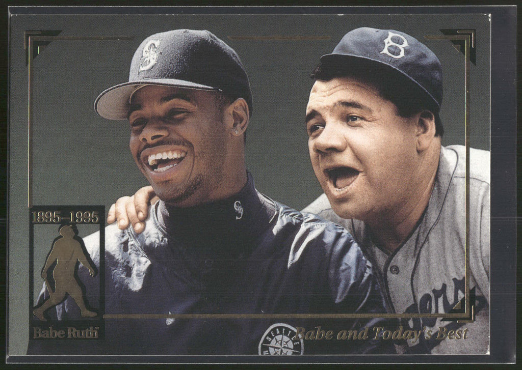 1995 Megacards Babe Ruth #21 Babe and Today's Best
