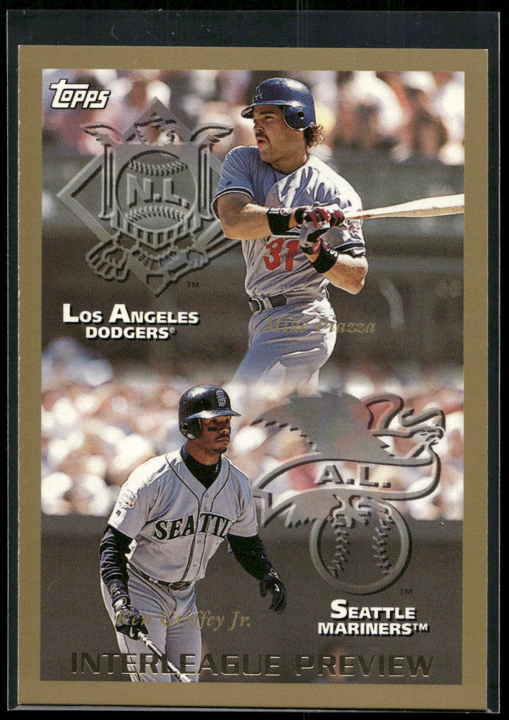 1998 Topps #479 Mike Piazza / Ken Griffey Jr. IPV
