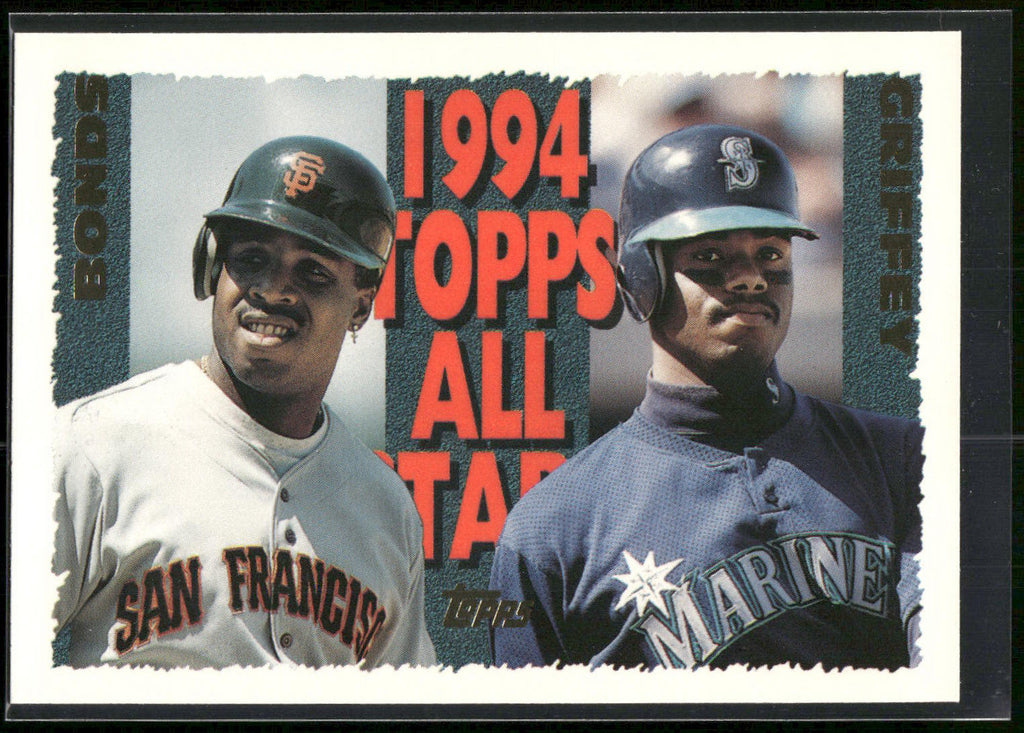 1995 Topps #388 Ken Griffey Jr. / Barry Bonds