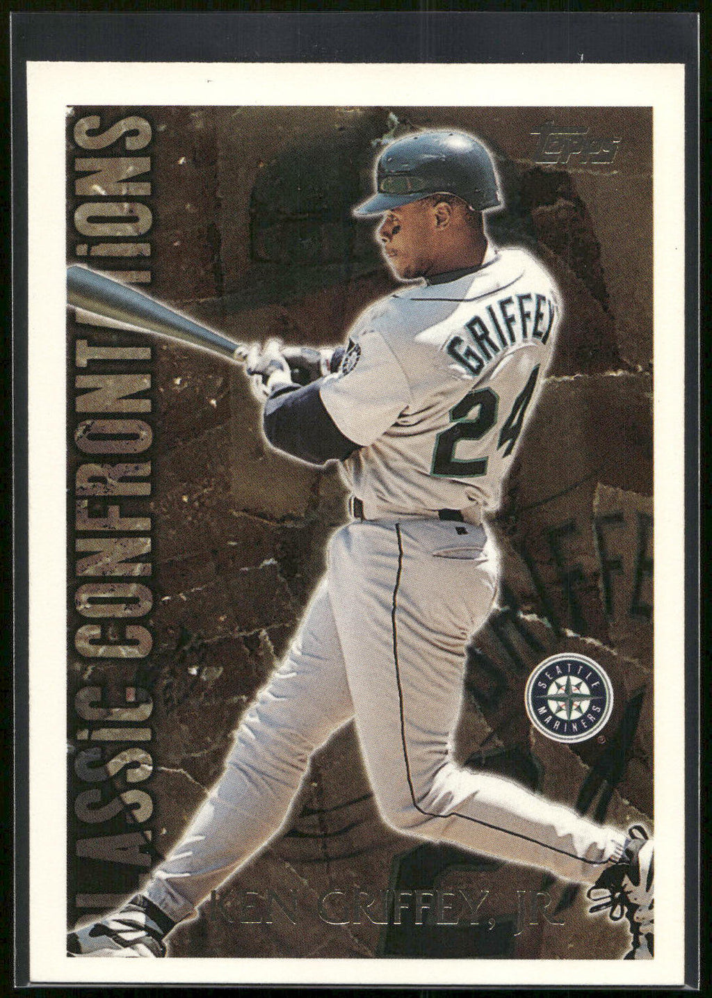 1996 Topps #CC1 Ken Griffey, Jr. Classic Confrontations