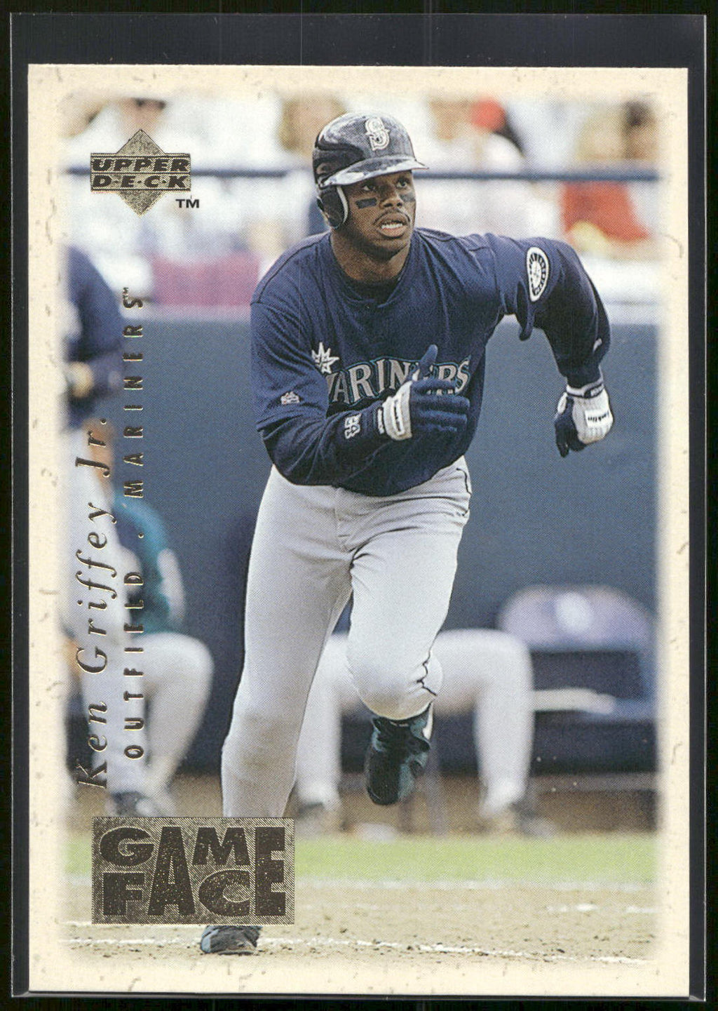 1996 Upper Deck #GF1 Ken Griffey Jr. Game Face