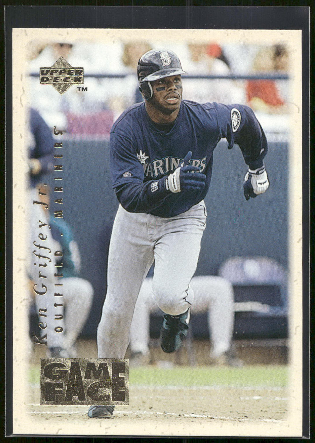 1996 Upper Deck #GF1 Ken Griffey Jr. Game Face