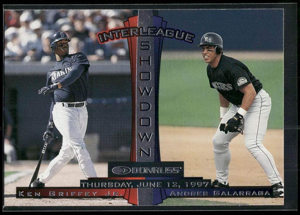 1997 Donruss #439 Ken Griffey Jr. / Andres Galarraga