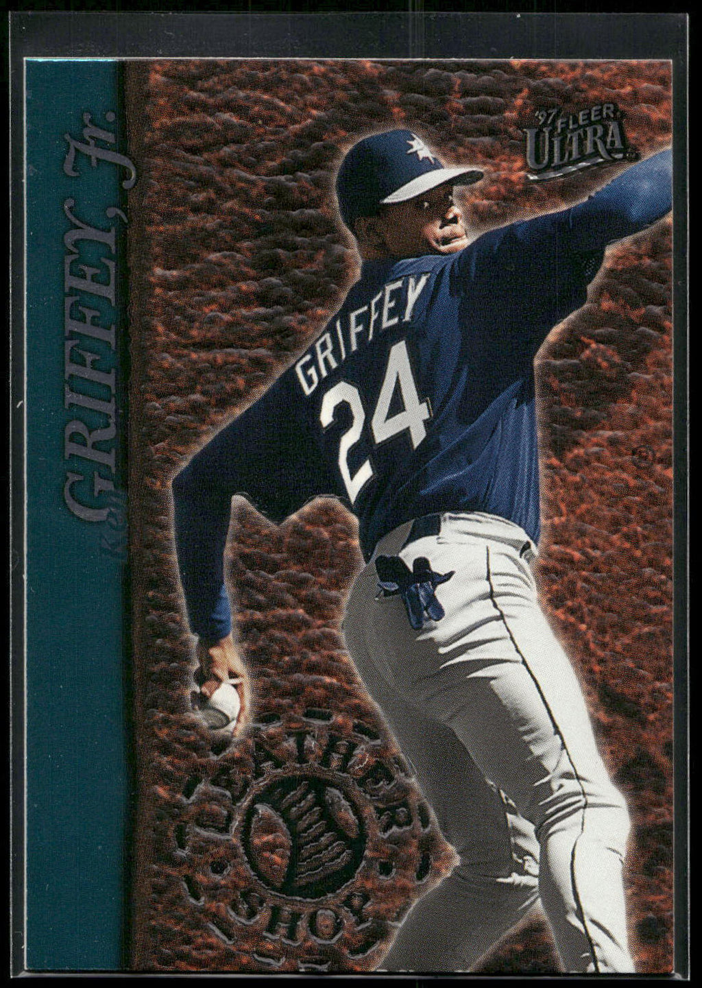 1997 Ultra #1 Ken Griffey, Jr. Leather Shop