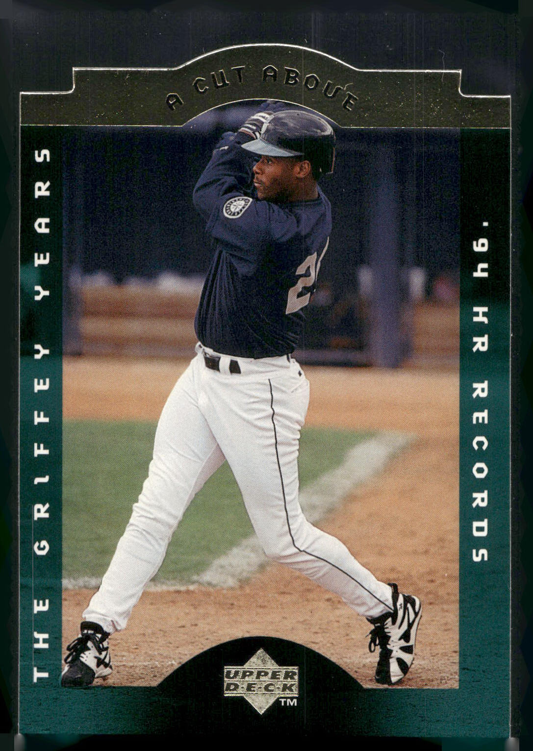 1996 Collector's Choice #CA6 Ken Griffey Jr. Ken Griffey Jr.: A Cut Above