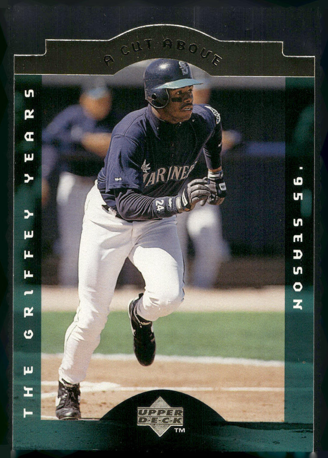 1996 Collector's Choice #CA8 Ken Griffey Jr. Ken Griffey Jr.: A Cut Above