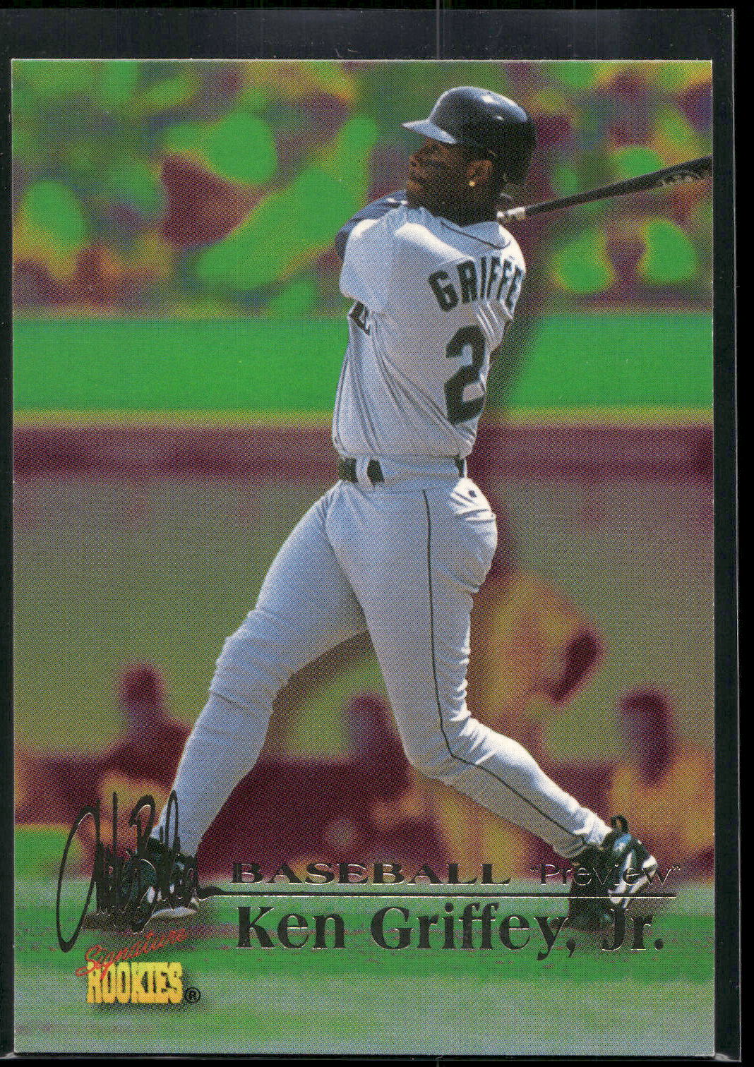 1996 Signature Rookies Auto-Bilia #B1 Ken Griffey Jr.