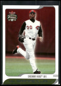 2002 Fleer Focus Jersey Edition #84 Ken Griffey, Jr.