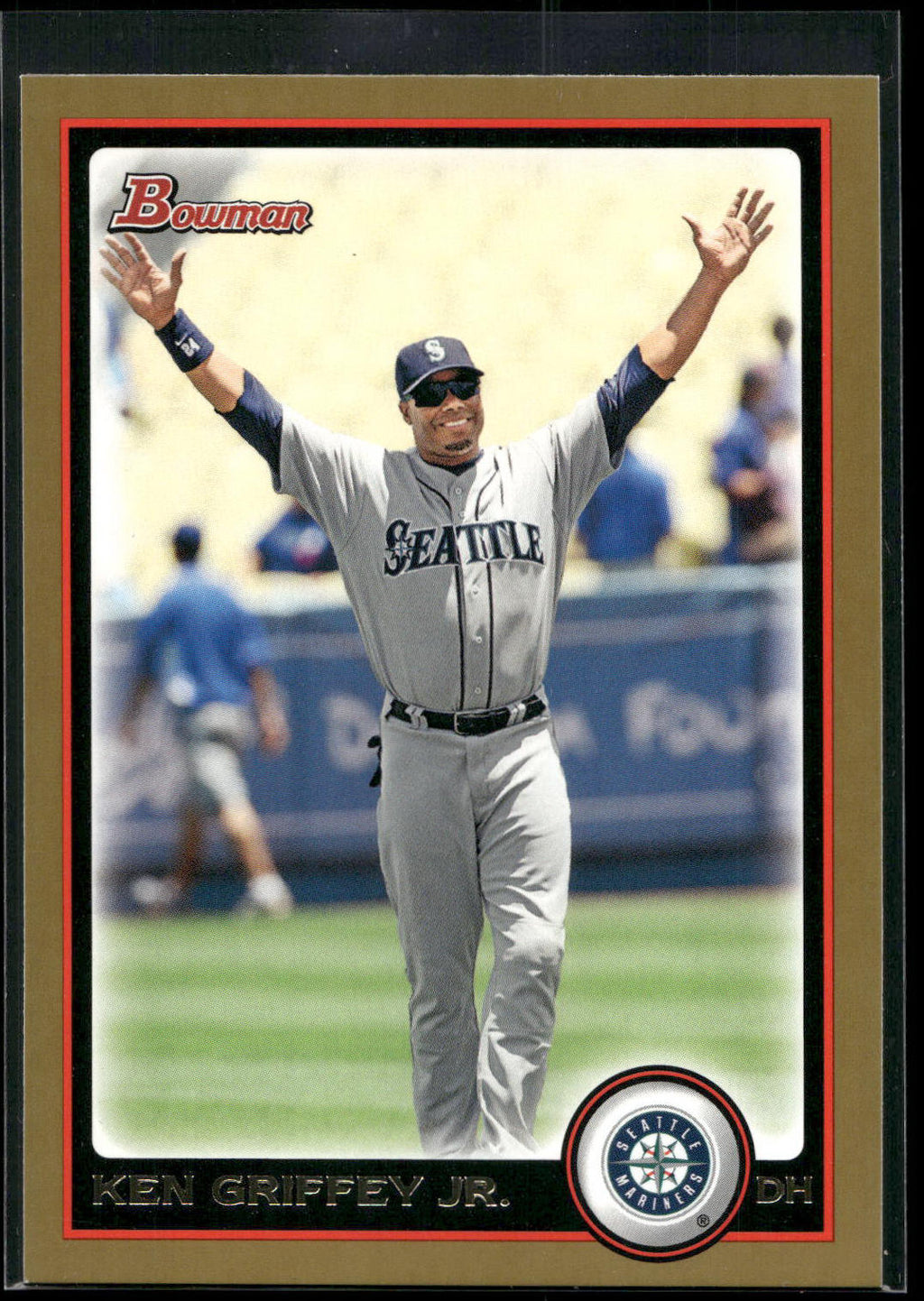 2010 Bowman #40 Ken Griffey Jr. Gold