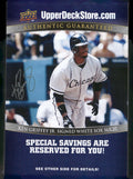 2009 Upper Deck #NNO Ken Griffey Jr. Signed White Sox 16x20 Savings Codes